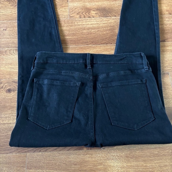 Old Navy Black Skinny Jeans High-rise Super Skinny in size 12 - Picture 3 of 4